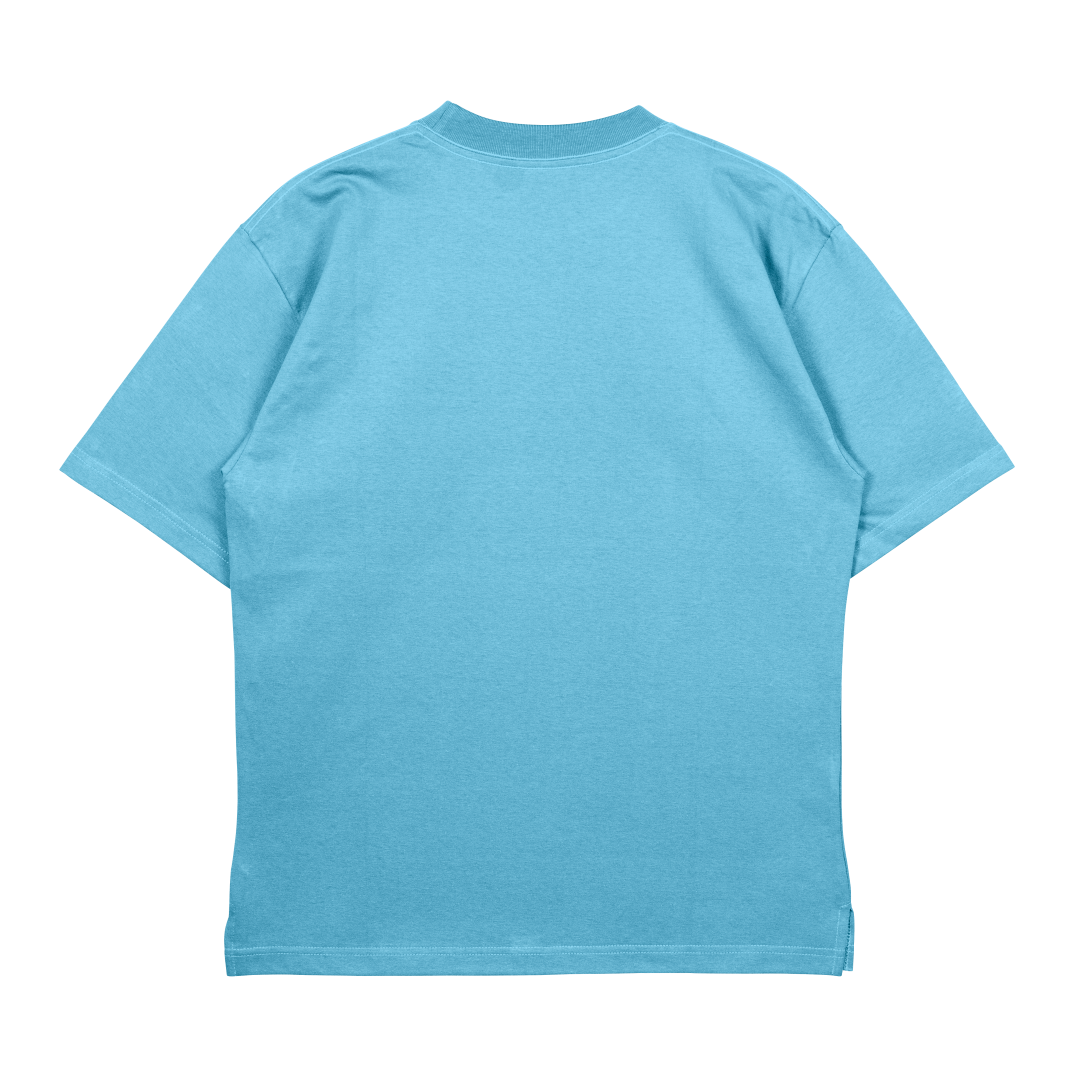 Baby Blue - Terry Oversize T Shirt