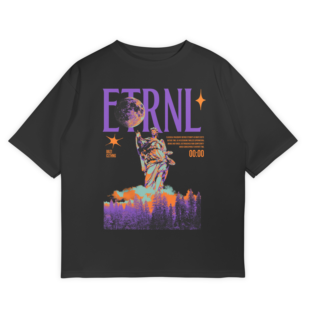 ETRNL - Unisex White Oversize T-Shirt