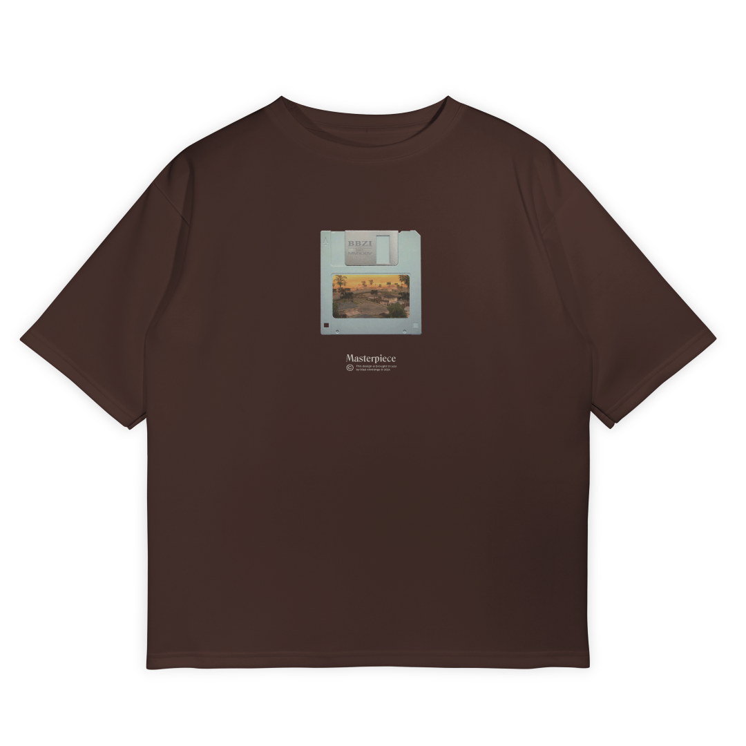 Grove Street - Unisex Brown Oversize T-Shirt