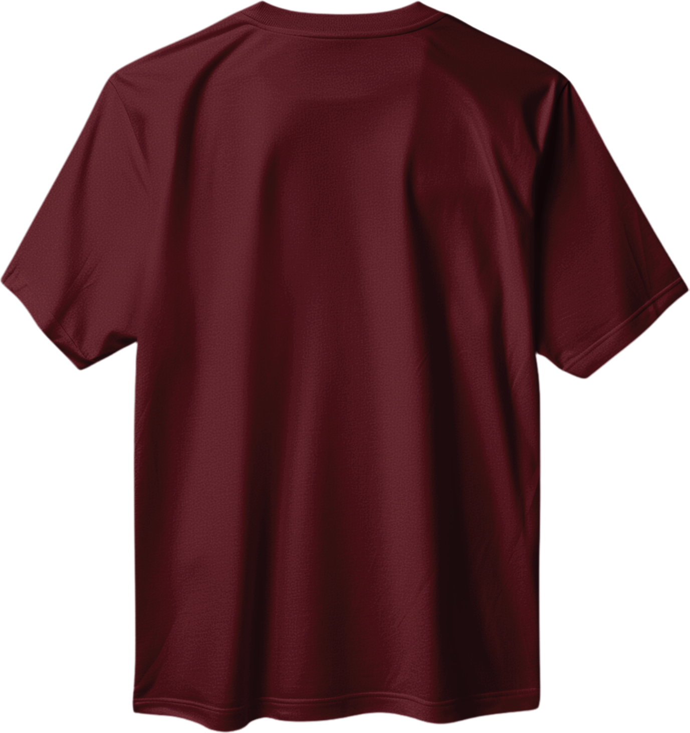 Maroon - Unisex Oversize T Shirt