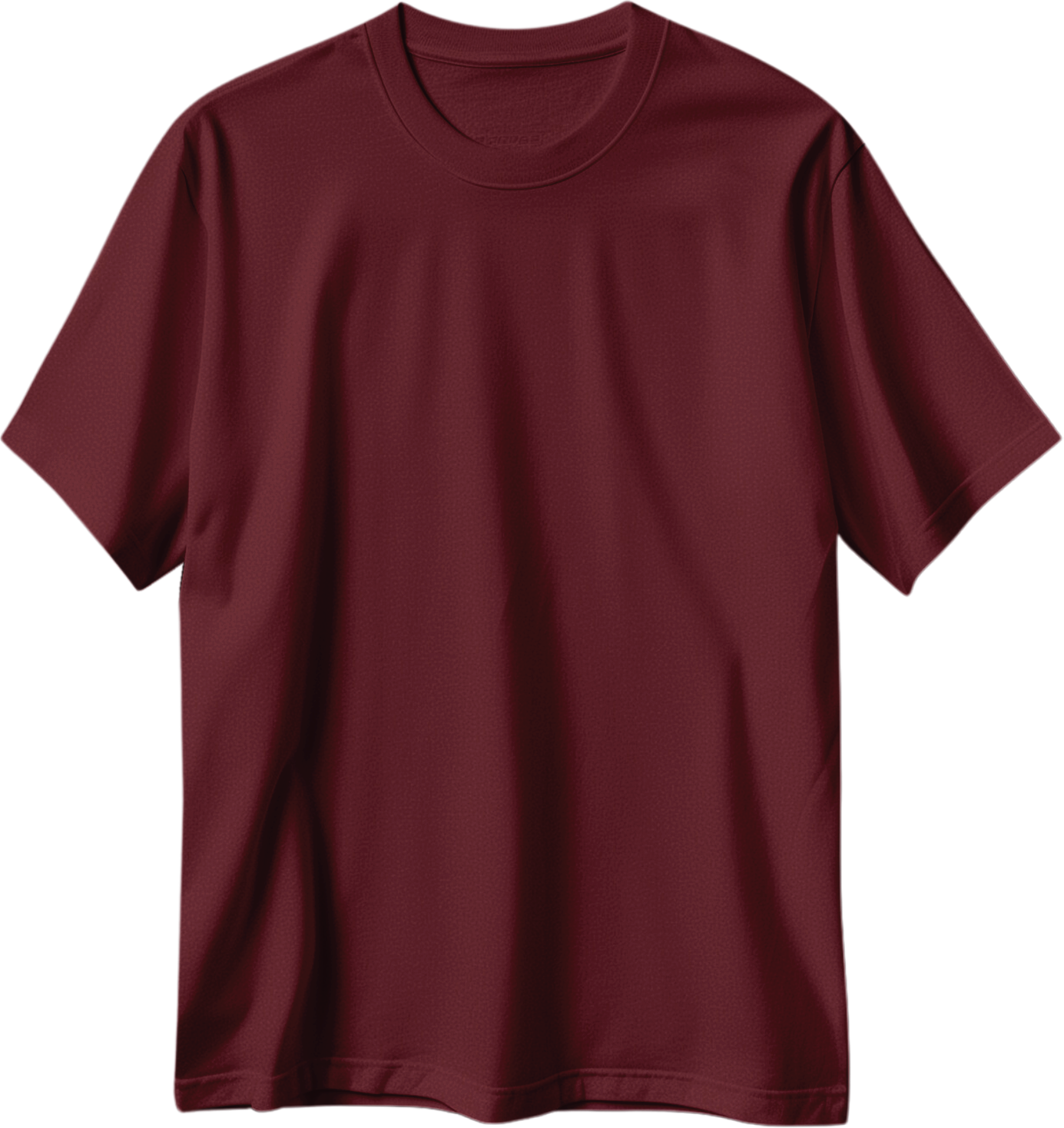 Maroon - Unisex Oversize T Shirt