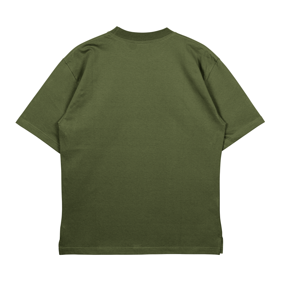 Moss Green - Terry Oversize T Shirt