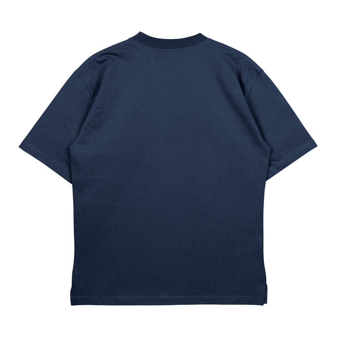 Pearl Blue - Terry Oversize T Shirt