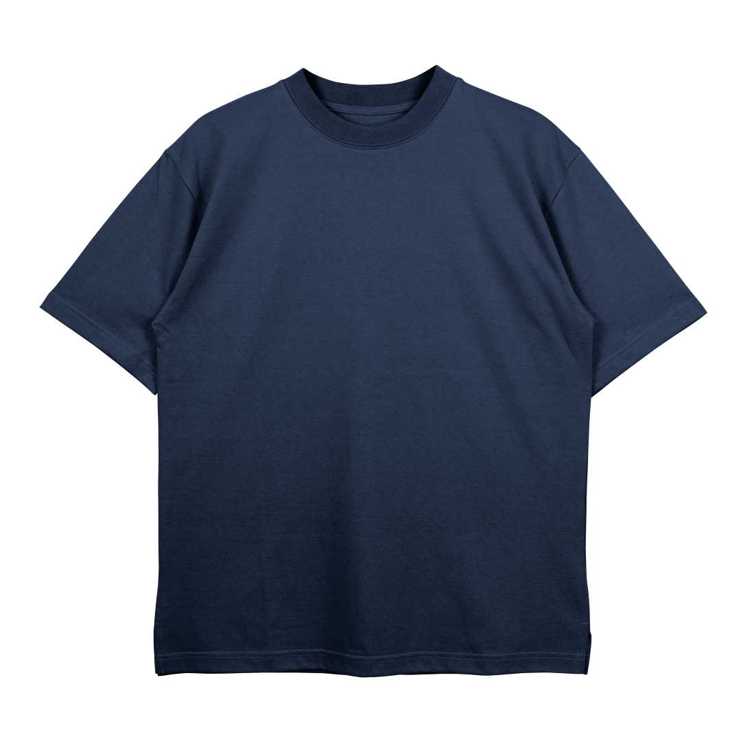 Pearl Blue - Terry Oversize T Shirt