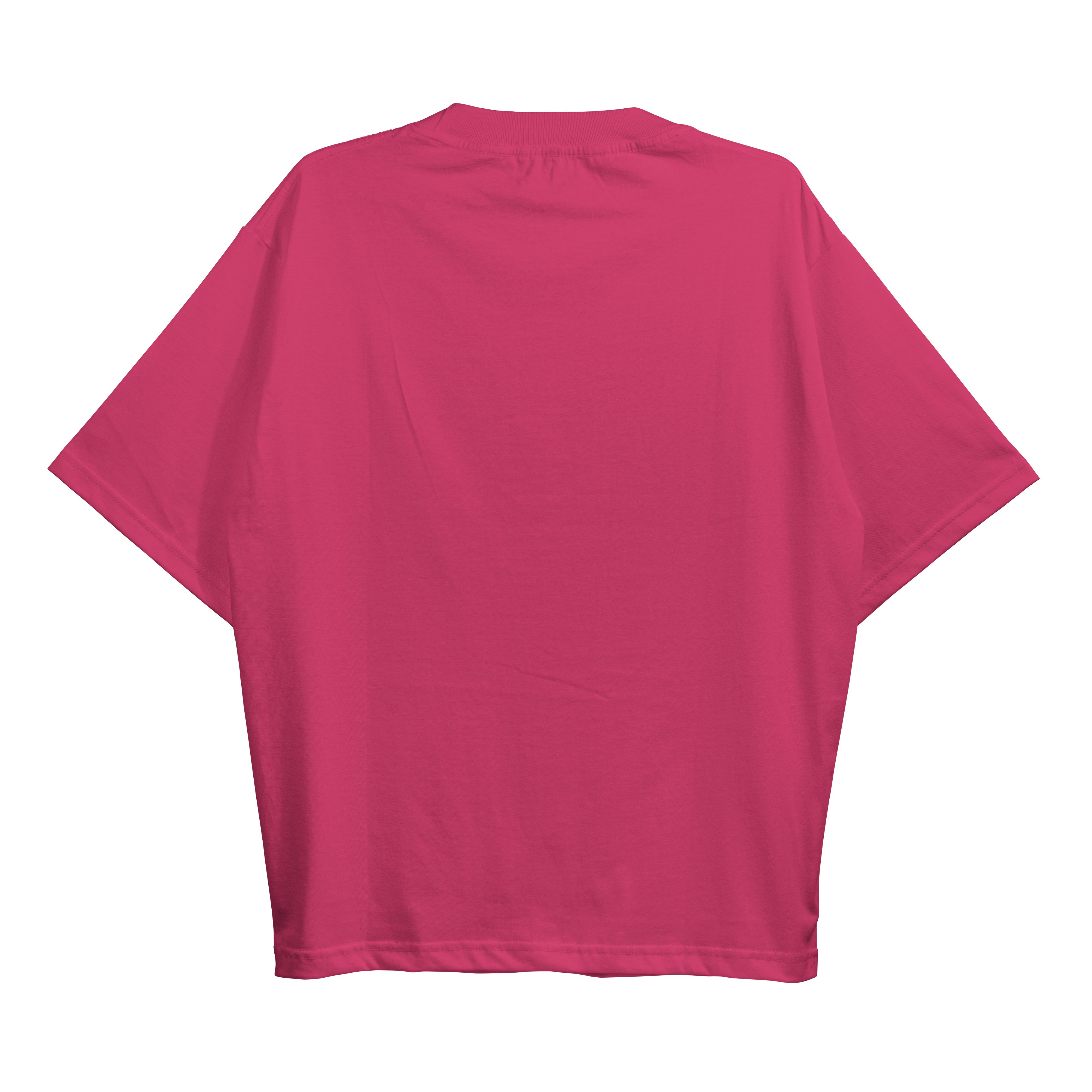 Heavy Weight Unisex Hot Pink Oversize T-Shirt