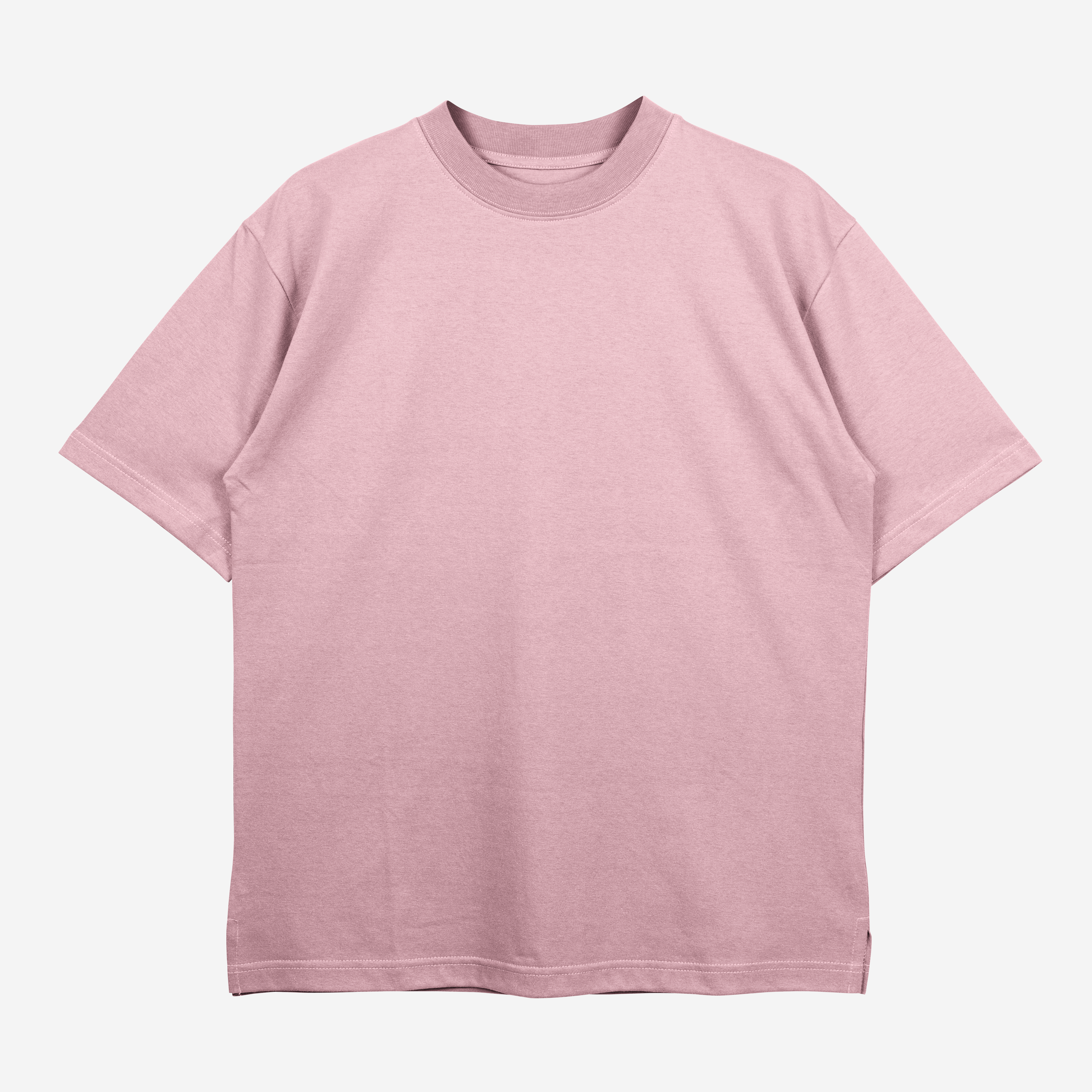 Heavy Weight Unisex Pink Oversize T-Shirt