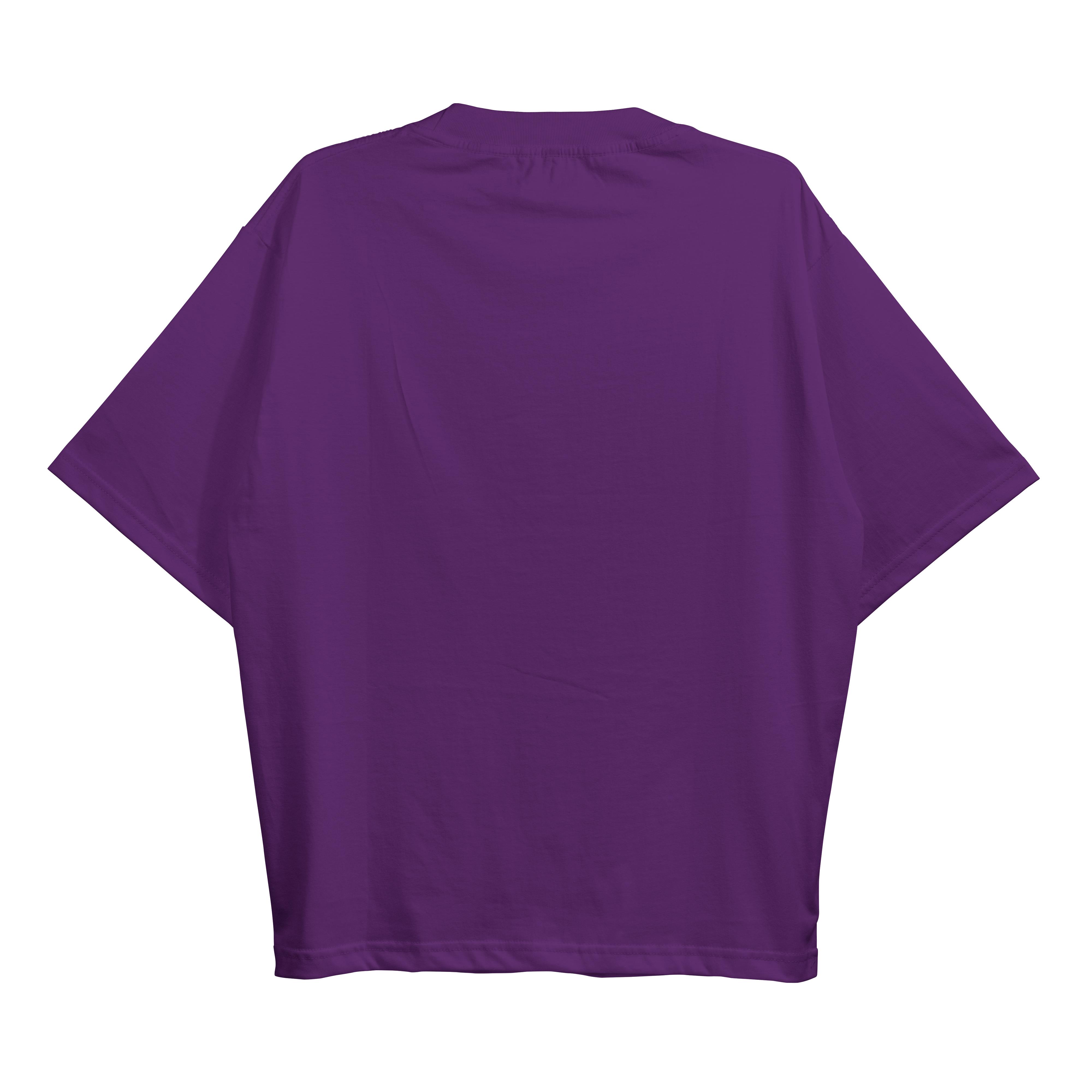 Heavy Weight Unisex Purple Oversize T-Shirt