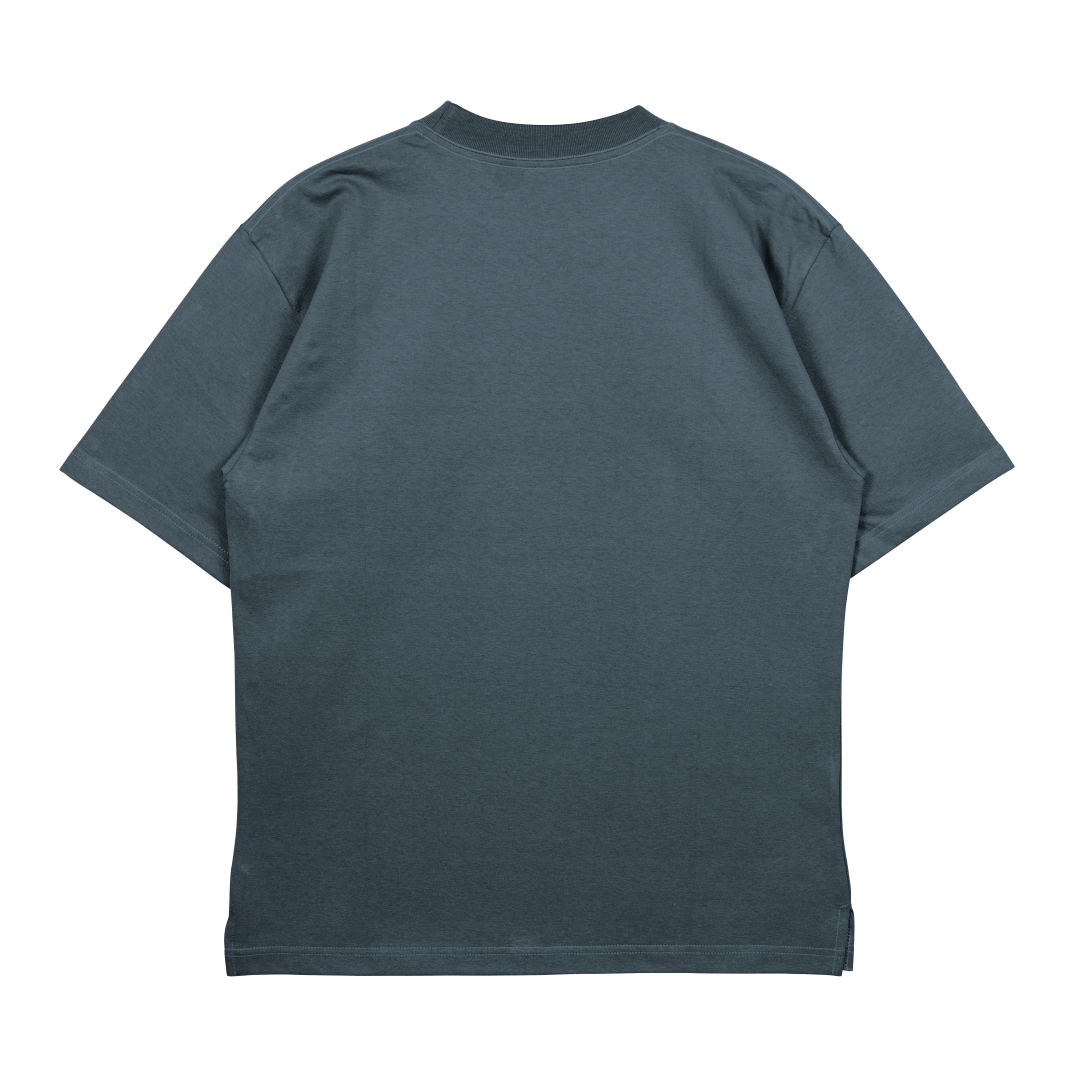 Slate Grey - Terry Oversize T Shirt