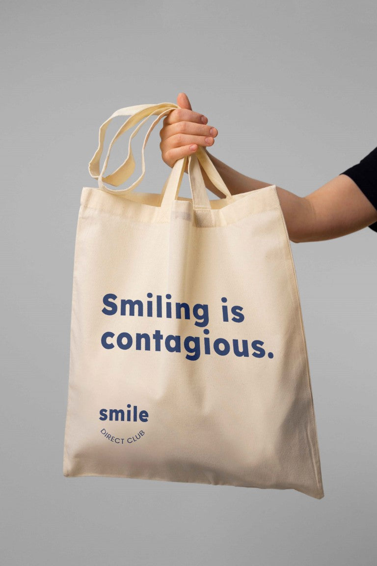 Smile - Tote Bag Non Zipper