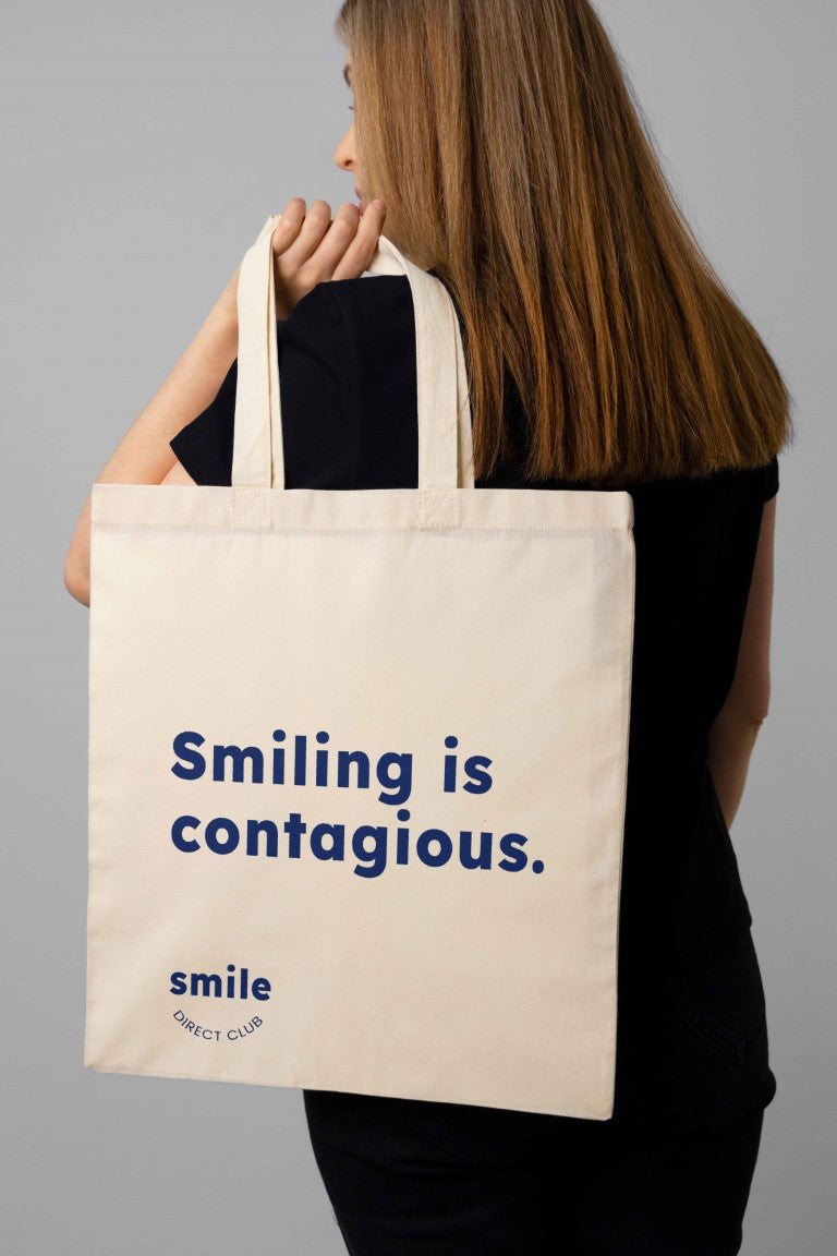 Smile - Tote Bag Non Zipper