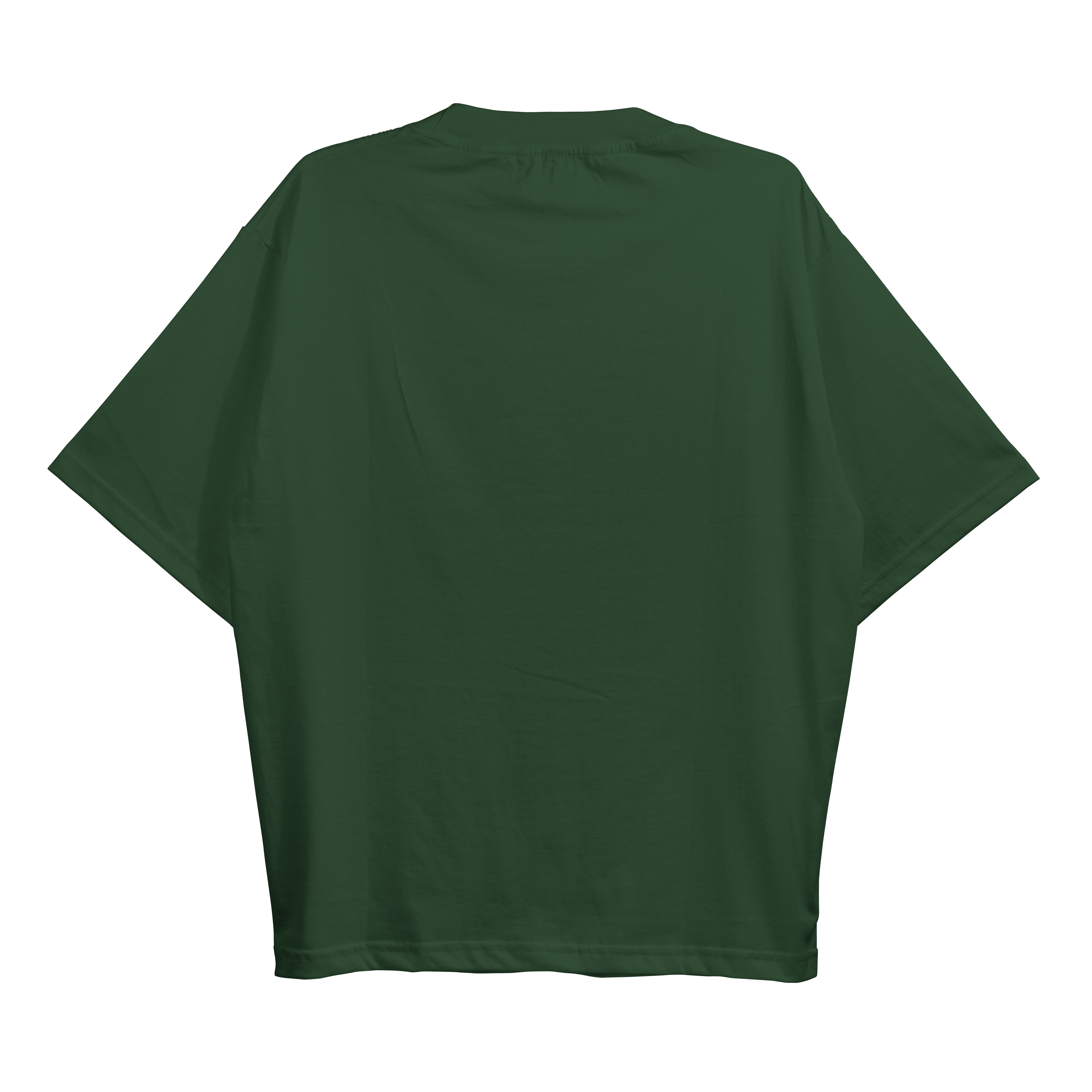 Heavy Weight Unisex Dark Green Oversize T-Shirt