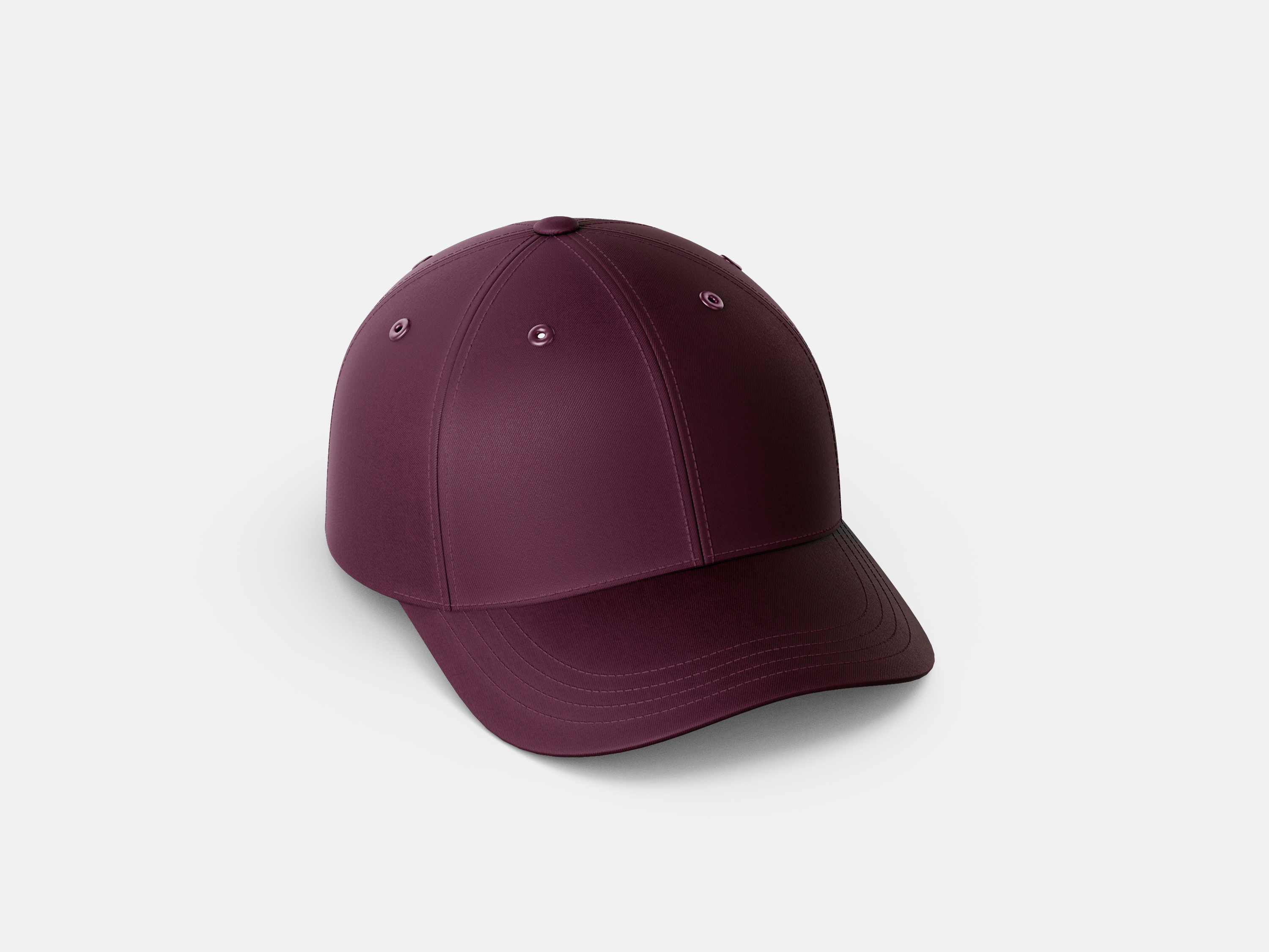 Maroon - Unisex Urban Streetwear Caps